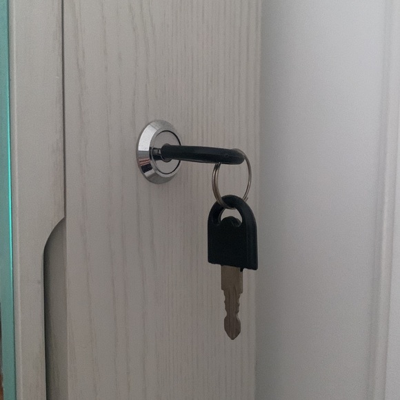 Door Wall Mount Jewelry Cabinet with Touch Screen Mirror - Picture 5 of 5